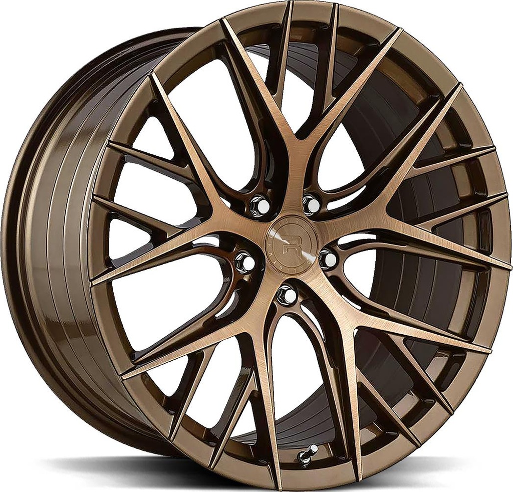 R-SERIES R16 BRUSH DUAL BRONZE 9x20 5/108 ET42 CB63.4