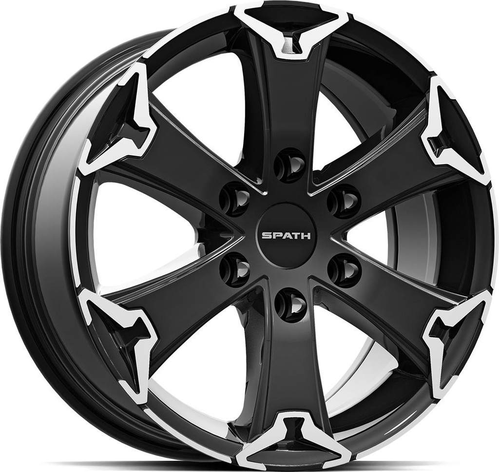 SPATH SP52 H BLACK LIP POL 9x20 5/120 ET60 CB65.1