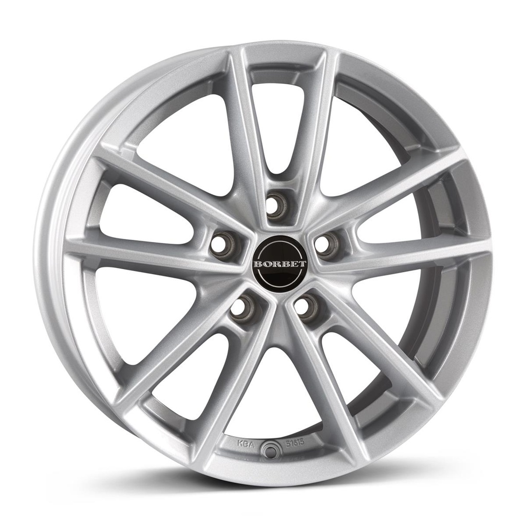 BORBET W CRYSTAL SILV 7x17 5/112 ET44 CB66.5