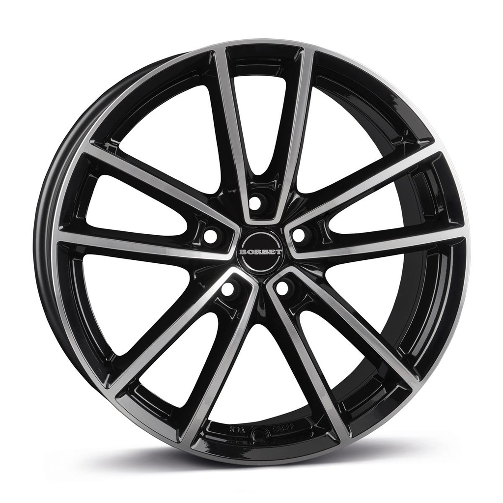 BORBET W BLACK POL GLOSS 8x18 5/108 ET50 CB72.5