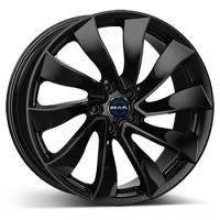 MAK SOLAR GLOSS BLACK 9.5x19 5/114 ET45 CB64.1
