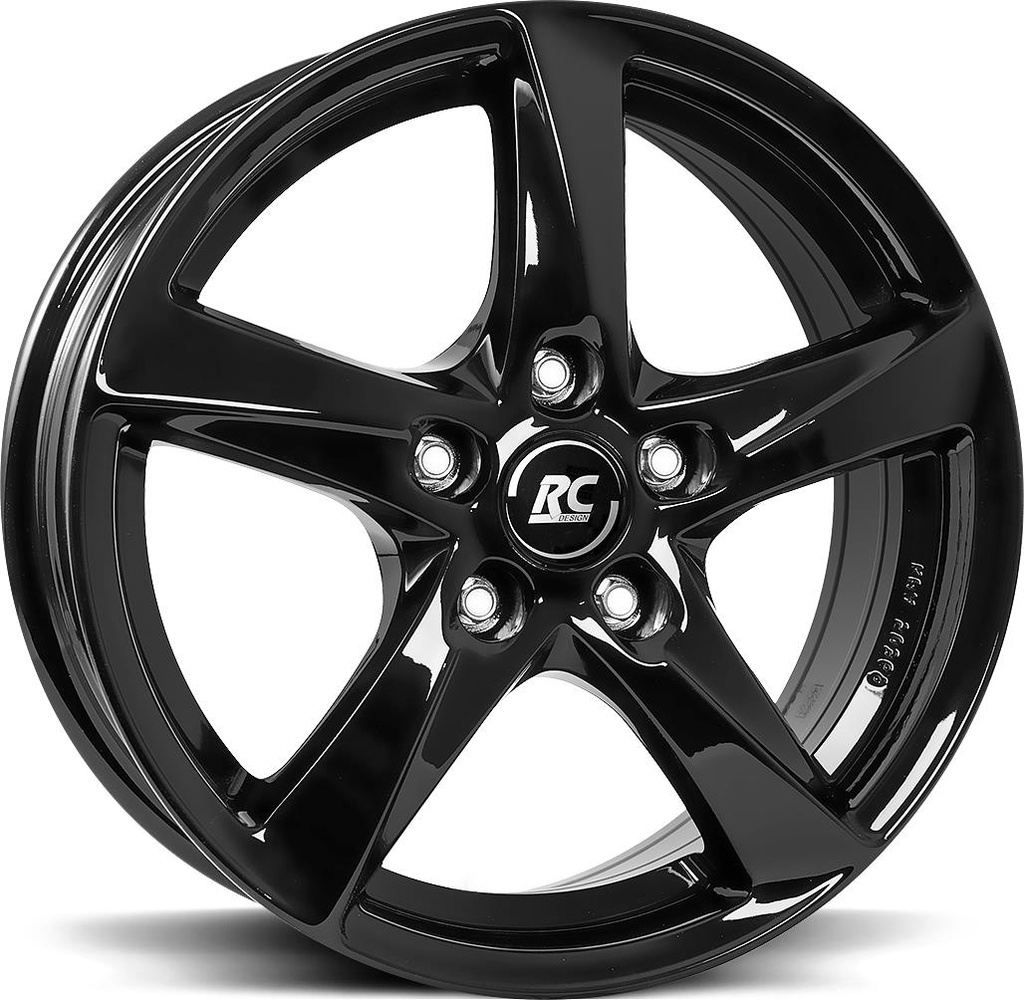 BROCK RC30 SHINY BLACK 5x14 4/100 ET35 CB54.1