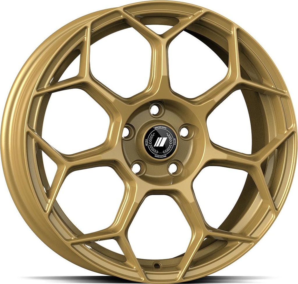 GMP RACEWAY GOLD 7x17 5/108 ET40 CB75
