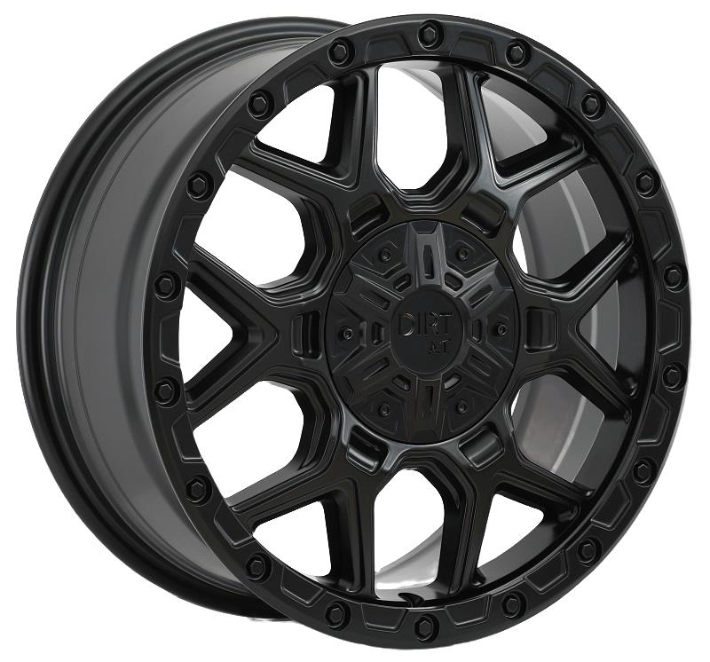 STATUSFÄLGAR D213 FLATBLACK 8x18 6/120-130 ET48 CB84.1