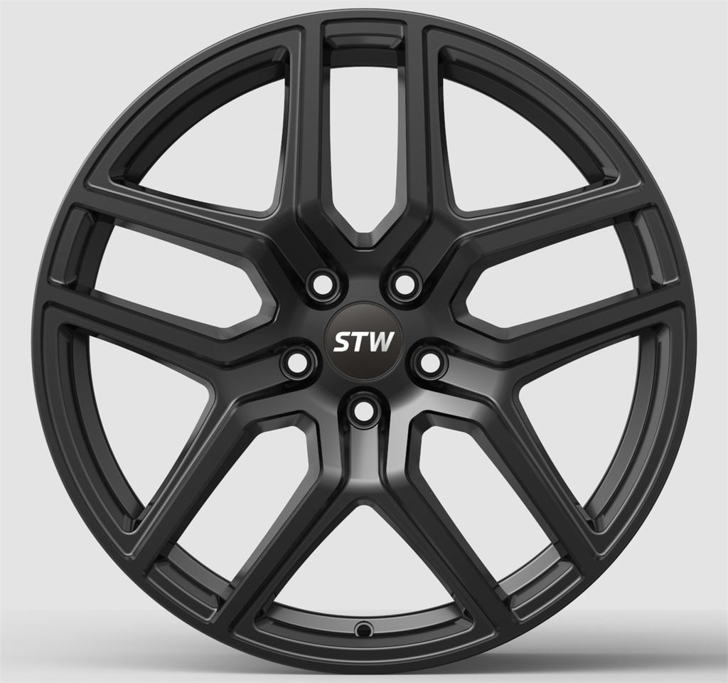 STW DRIVE GLOSSY BLACK 8x19 5/112 ET45 CB57.1