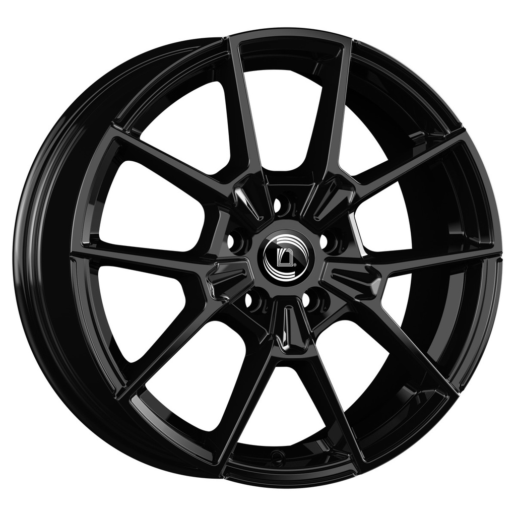 DIEWE NEVE GLOSSY BLACK 8.5x19 5/114.3 ET38 CB64.1