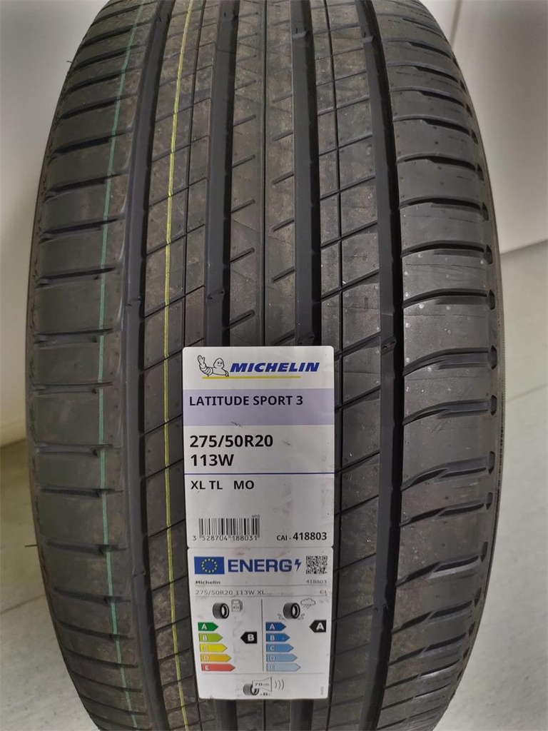 275/45R20 110V MICHELIN LATITUDE SPORT 3 XL VOL ACO