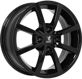 IT WHEELS ALISIA BLACK GLOSS 6x15 4/108 ET40 CB63.4