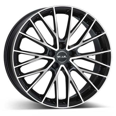 MAK SPECIALE BLK/POL 8.5x19 5/150 ET30 CB72.6
