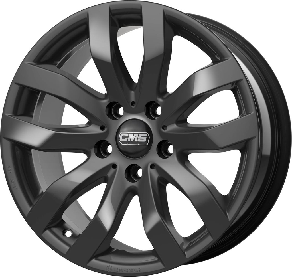 CMS C22 GLOSS BLACK 7.5x17 5/114.3 ET40 CB60.1