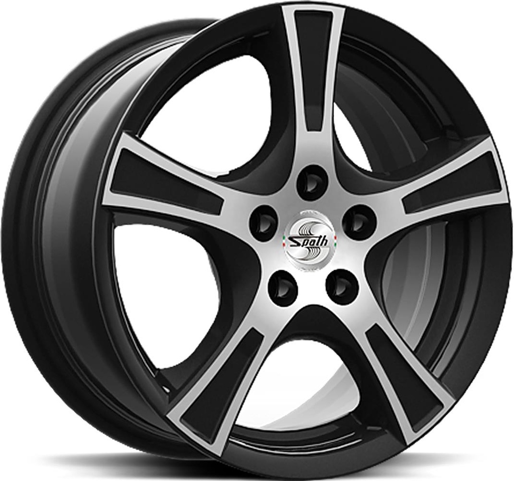 SPATH SP01 TRAILER BLACK MATT POL 5.5x13 4/100 ET30 CB56.6