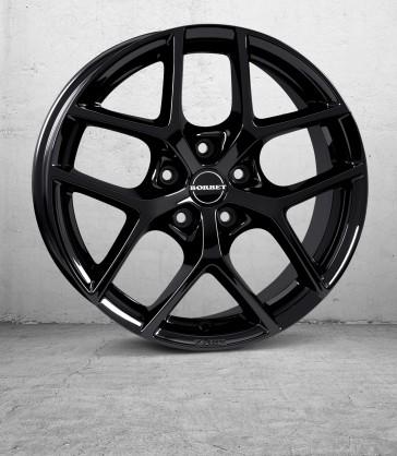 BORBET Y GLOSS BLACK 7x17 5/100 ET40 CB57.1