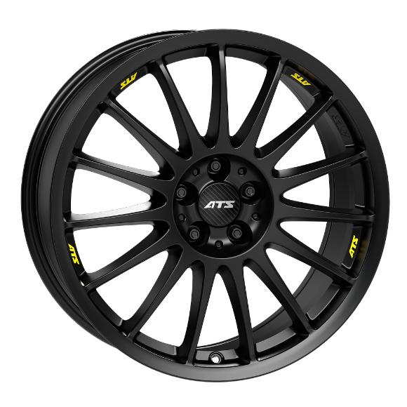 ATS STREETRALLYE MATT BLACK 7x17 4/108 ET25 CB65.1