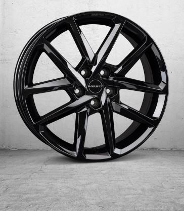 BORBET N GLOSS BLACK 8x18 5/112 ET44 CB57.1