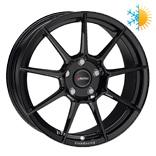 AUTEC CLUB RACING GLOSS BLACK 7.5x17 4/100 ET38 CB70