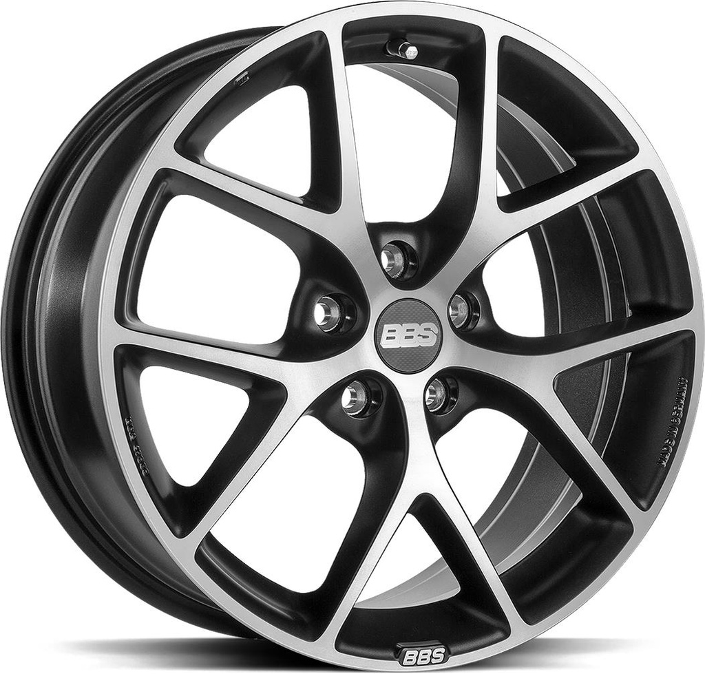 BBS SR ANTHRACITE POLISHED 8x18 5/112 ET45 CB82