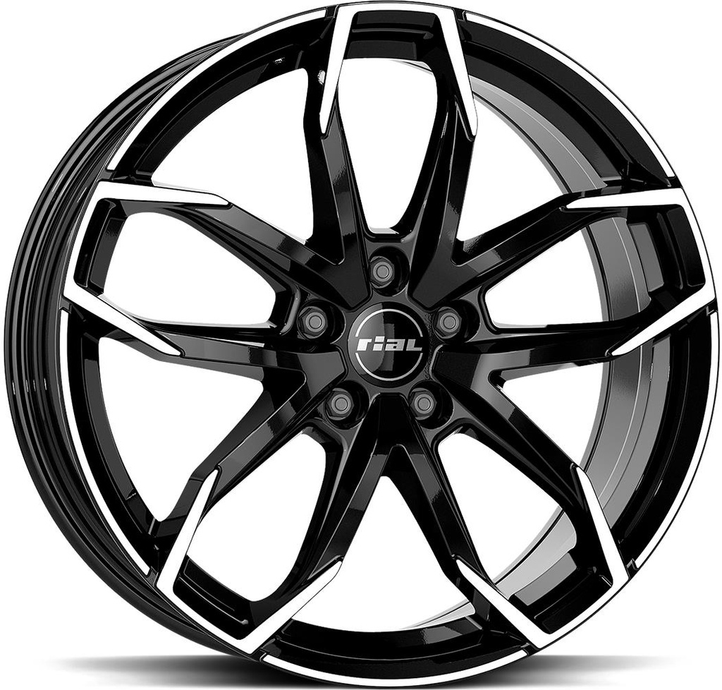 RIAL LUCCA DIAM BLACK POL 6.5x16 5/112 ET41 CB57.1