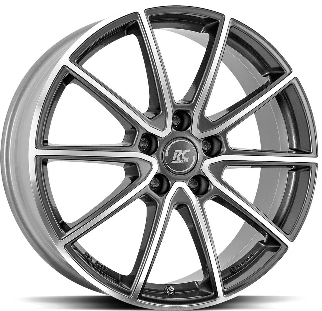 BROCK RC32 TITANIUM FULL POL 6.5x16 5/112 ET54 CB66.7