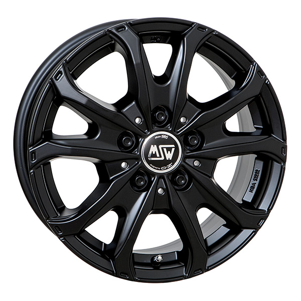 MSW 48 VAN M.BLK | 6,5X16 5-130 E55 C78,1 60 6.5x16 5/130 ET55 CB78.1