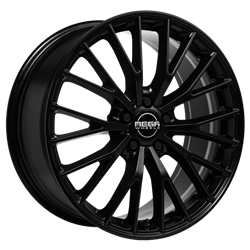 MEGA WHEELS CASTOR MAT BLACK 8x19 5/112 ET34 CB66.6