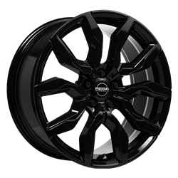 MEGA WHEELS NOVA FF BLACK 10x19 5/112 ET46 CB66.6
