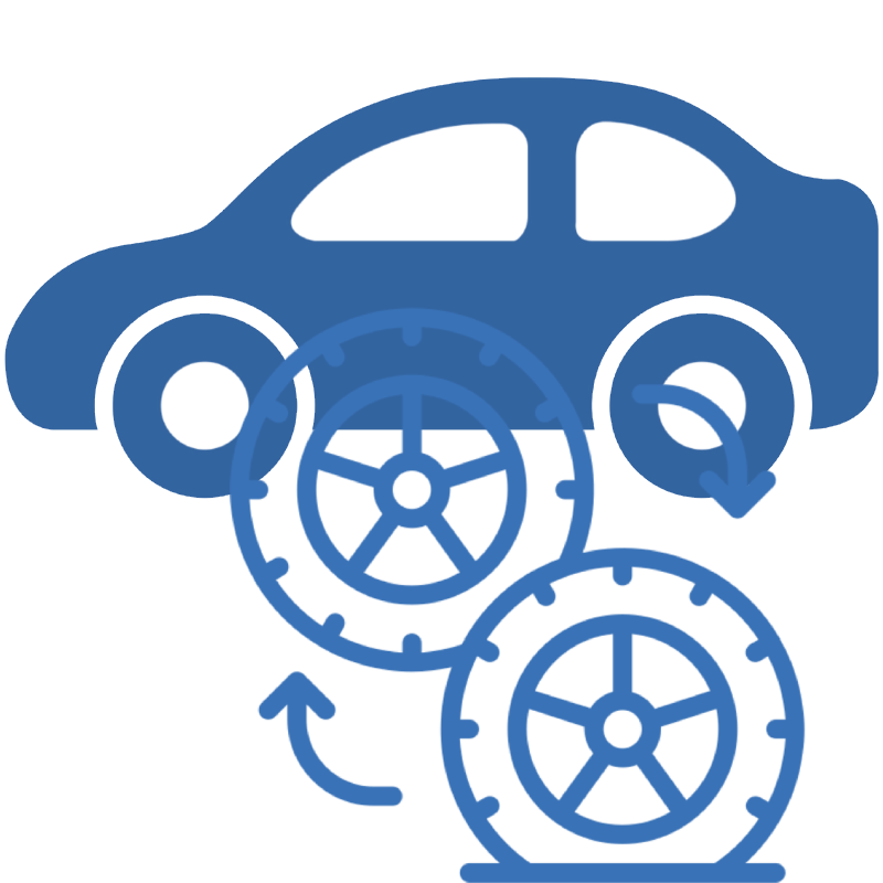 Alleasennus - Henkilöauto (4 kpl)