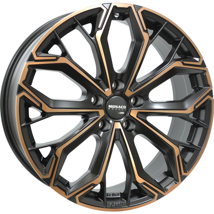 MONACO WHEELS GPC17 BLACK COPPER 8x19 5/112 ET35 CB66.4