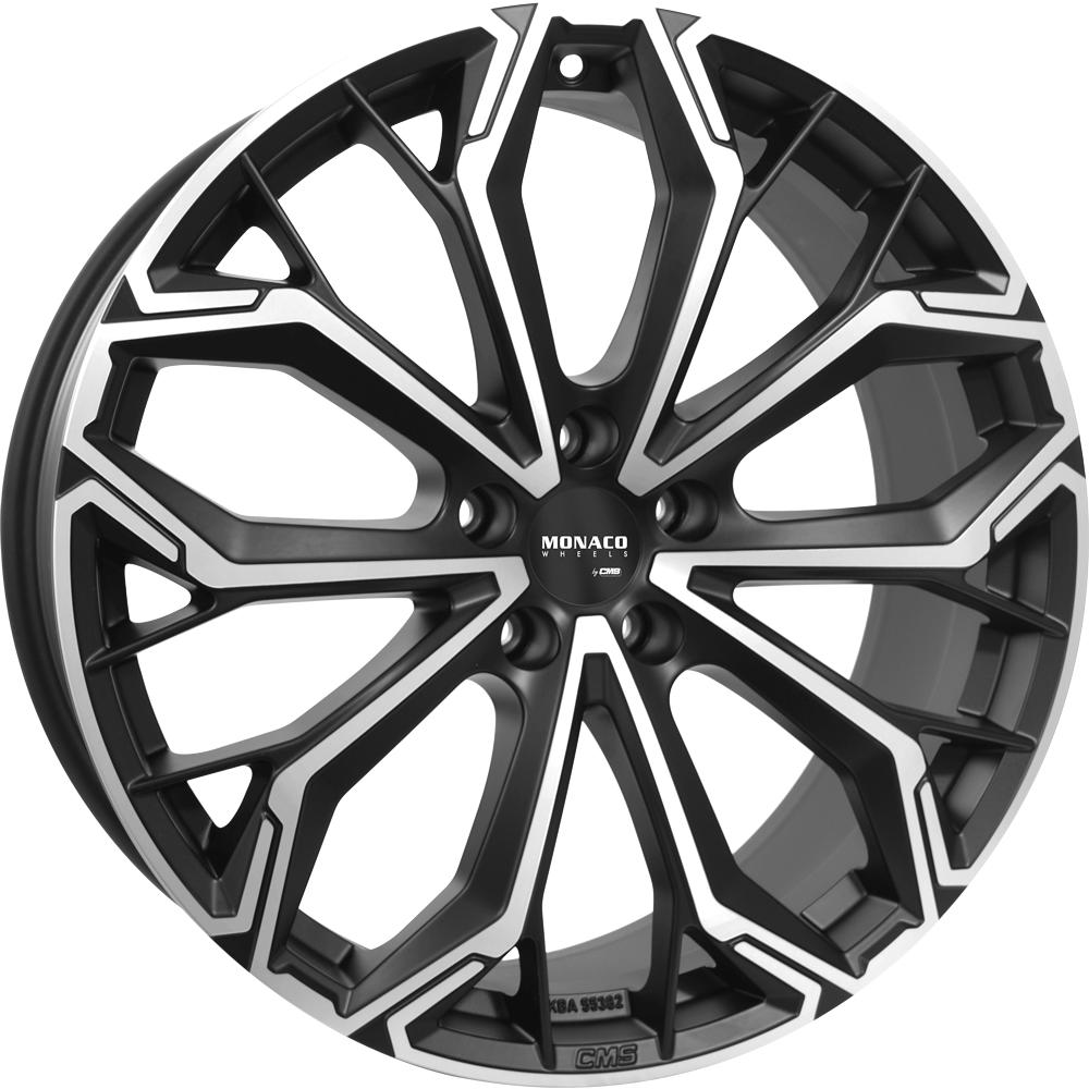 MONACO WHEELS GPC17 M BLK POL 8x19 5/112 ET34 CB66.5