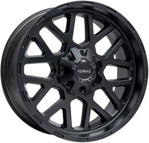 ROMAC UTAH SATIN BLACK 9x20 6/139.7 ET12 CB93.1