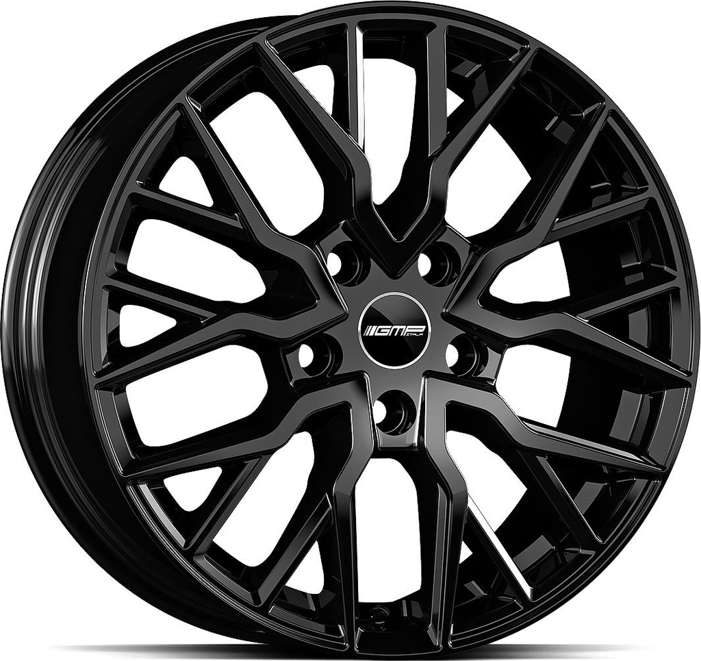 GMP BOOSTER GLOSS BLACK 7.5x17 5/118 ET55 CB71.1