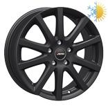 AUTEC SKANDIC MATT BLACK 6.5x16 4/100 ET37 CB60.1