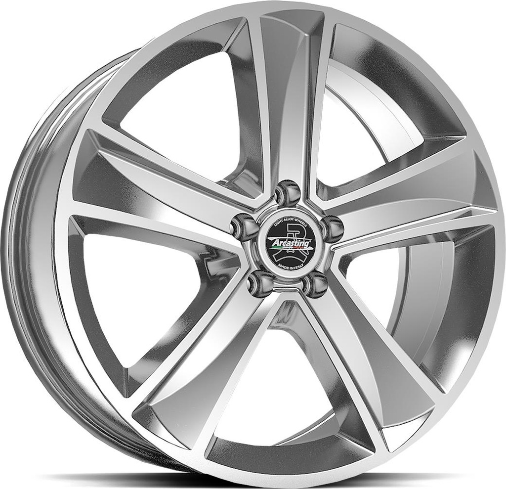 ARCASTING MAMMUT CHROME SILVER 7x16 5/118 ET63 CB71.1