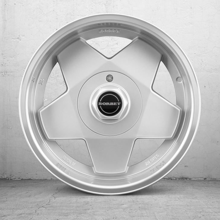 BORBET A (CLASSIC) SILVER POLISHED 7x15 4/100 ET35 CB64.1