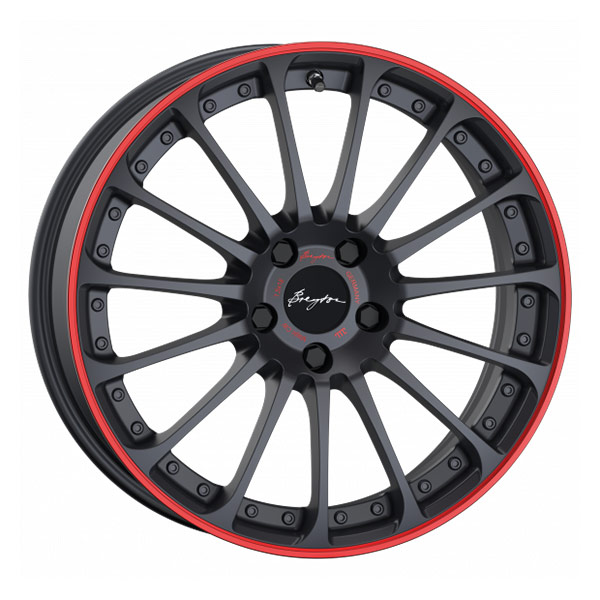 BREYTON MAGIC CW M.GREY/RED | 7,5X18 5-112 E48 C66,5 7.5x18 5/112 ET48 CB66.5