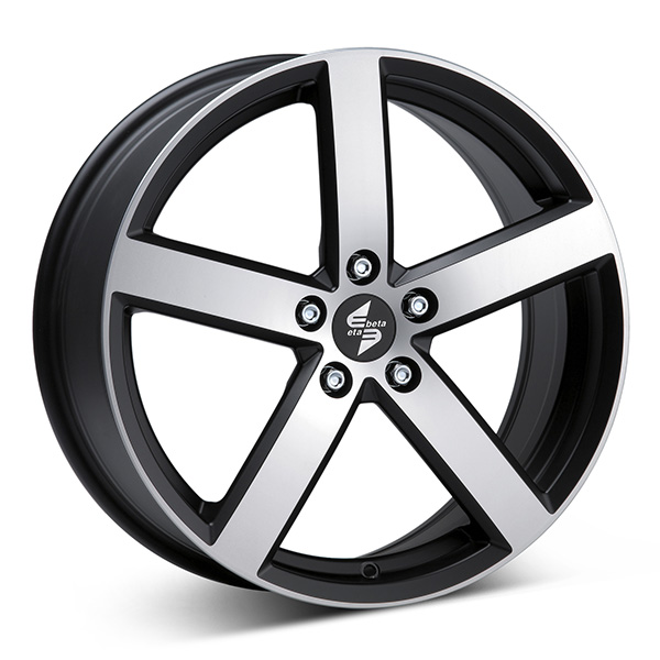 ETA BETA EROS M.BLK/POL 6.5x16 5/112 ET46 CB57.1