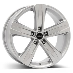 MAK STONE5 SILVER 7x17 5/118 ET62 CB71.1