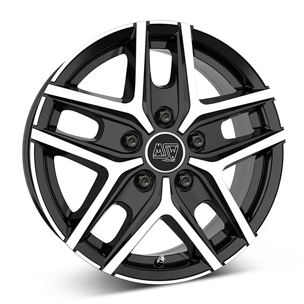 MSW 40 VAN G.BLK/POL | 6,5X16 5-160 E55 C65,1 60 6.5x16 5/160 ET55 CB65.1