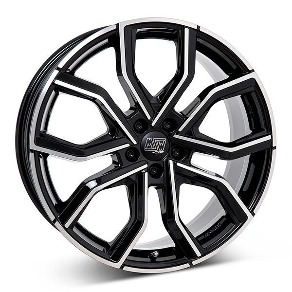 MSW 41 G.BLK/POL | 10,5X20 5-130 E55 C71,6 R14 10.5x20 5/130 ET55 CB71.6