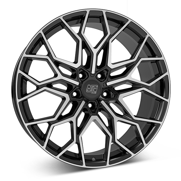 MSW 51 G.BLK/POL | 11X22 5-112 E40 C66,56 R14 11x22 5/112 ET40 CB66.6
