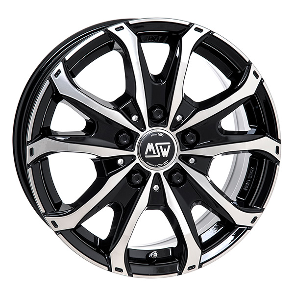 MSW 48 VAN BLK/POL | 7,5X18 5-108 E45 C65,1 60 7.5x18 5/108 ET45 CB65.1