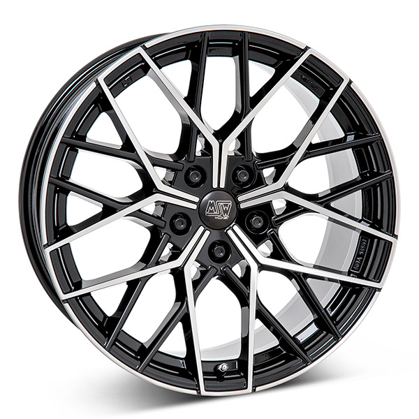 MSW 74 G.BLK/POL | 8X18 5-112 E42 C73,1 60 8x18 5/112 ET42 CB73.1