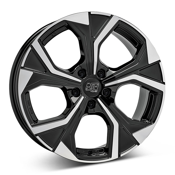 MSW 43 G.BLK/POL | 9X20 5-112 E42 C57,10 R14 9x20 5/112 ET42 CB57.1