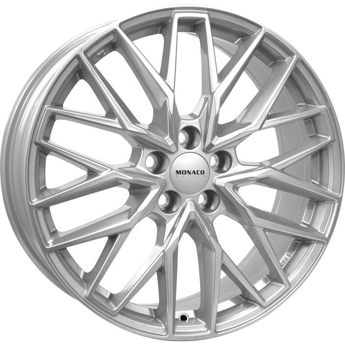 MONACO WHEELS GPX SILVER 8x19 5/108 ET45 CB63.4