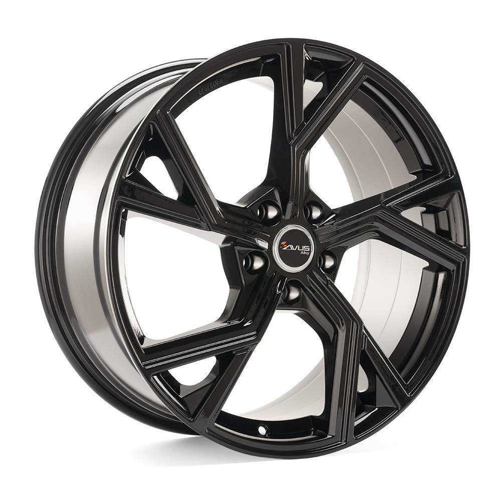AVUS AF-20 GLOSS BLACK 8.5x19 5/112 ET30 CB66.4