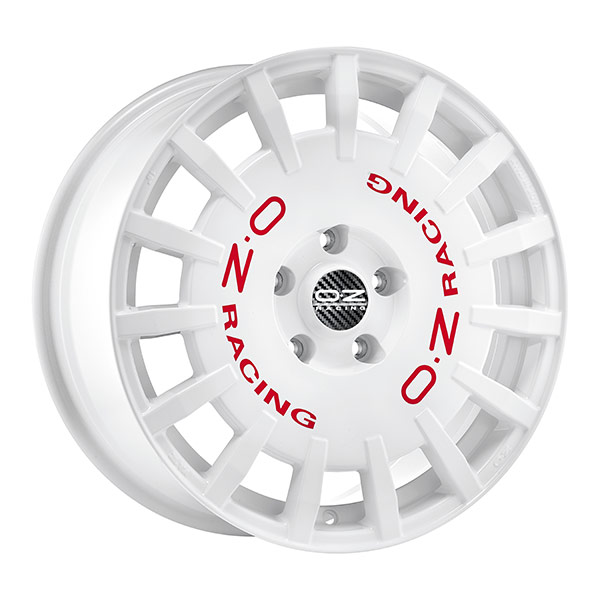 OZ RALLY RACING WHITE | 8,5X19 5-112 E38 C75,1 8.5x19 5/112 ET38 CB75.1