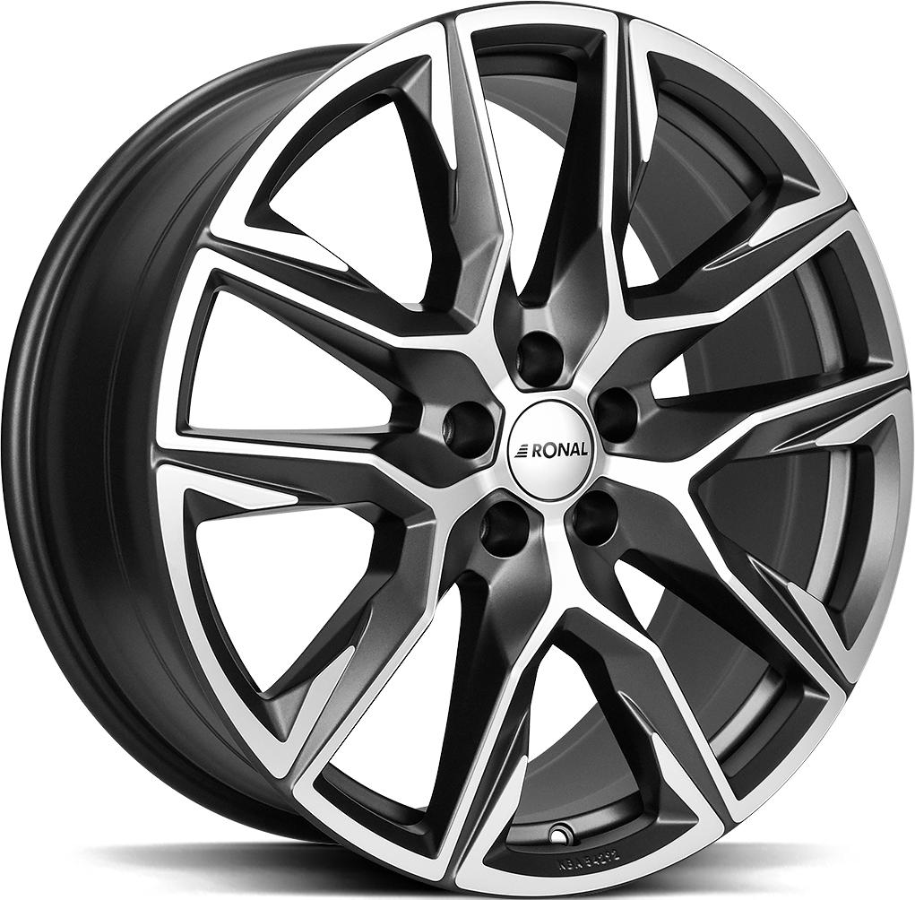 RONAL R71 ORBIT GREY MATT FRONT CUT 10.5x21 5/112 ET20 CB66.5