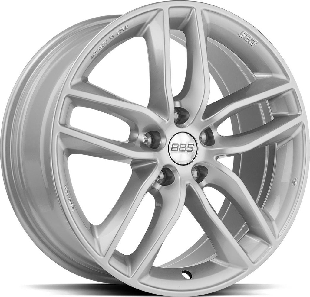 BBS SX BRILL SILV 8x18 5/112 ET44 CB57.1