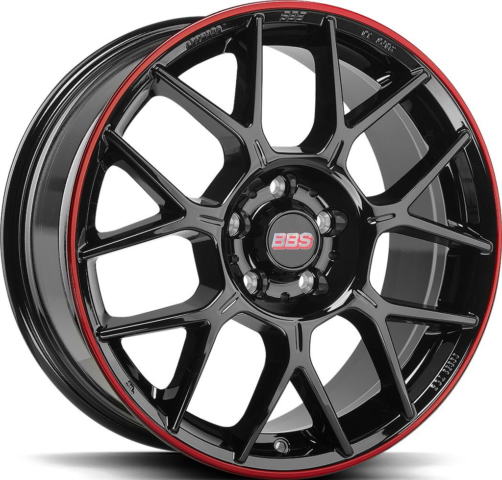 BBS XR GLOSS BLACK 7.5x17 5/120 ET32 CB82