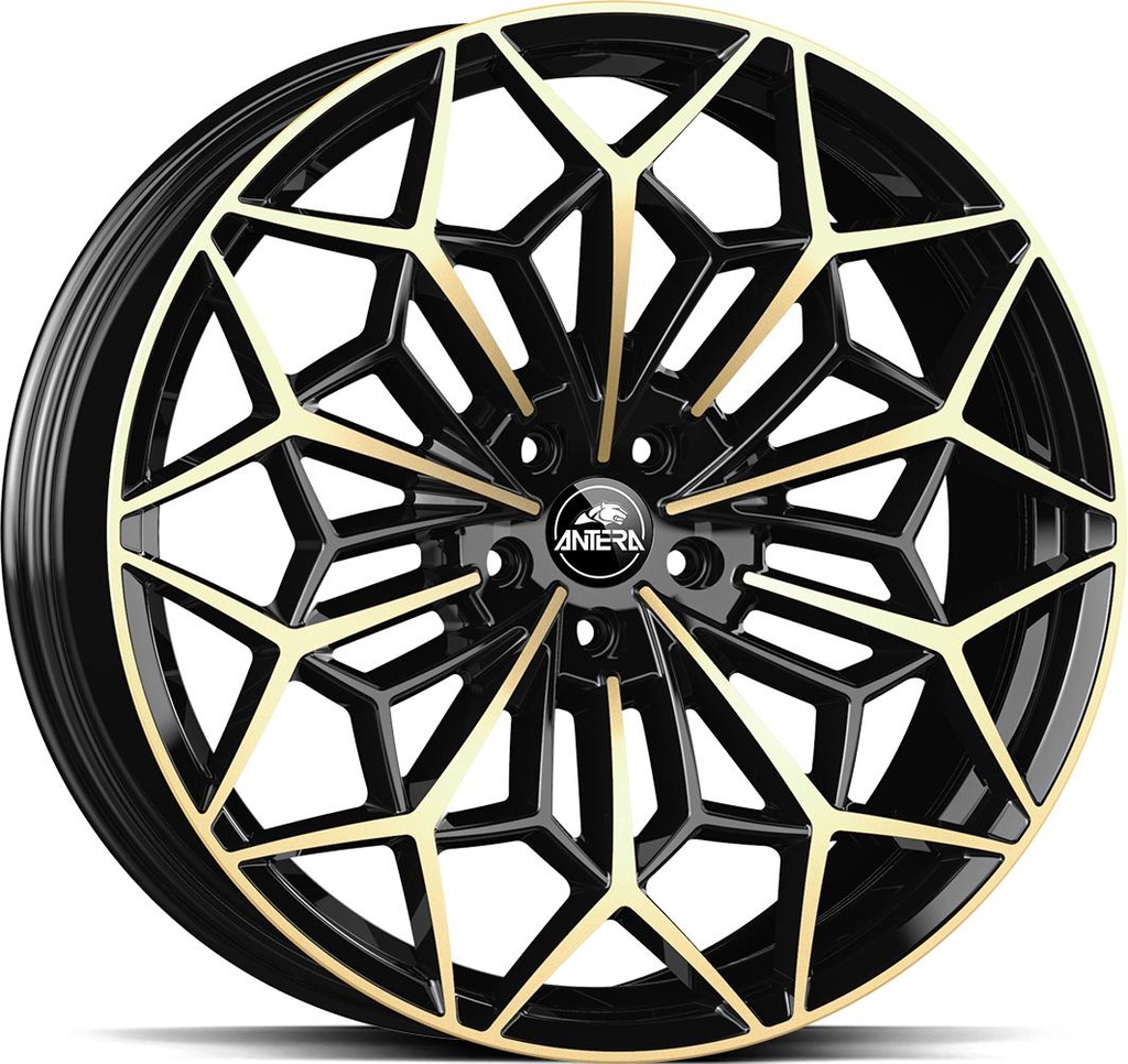 GMP A105 PIANO BLACK CHAMPAGNE 8.5x20 5/112 ET42 CB66.6