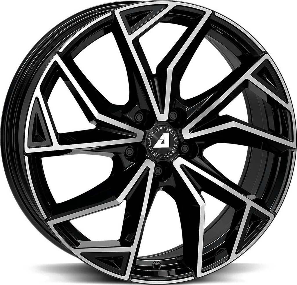 ALUTEC ADX.02 DIAM BLACK POL 8x20 5/108 ET45 CB63.4